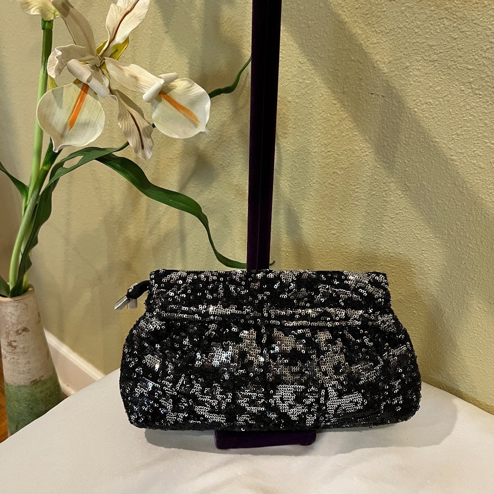 Tasha Sequin Evening Clutch/Shoulder /Crossbody Bag